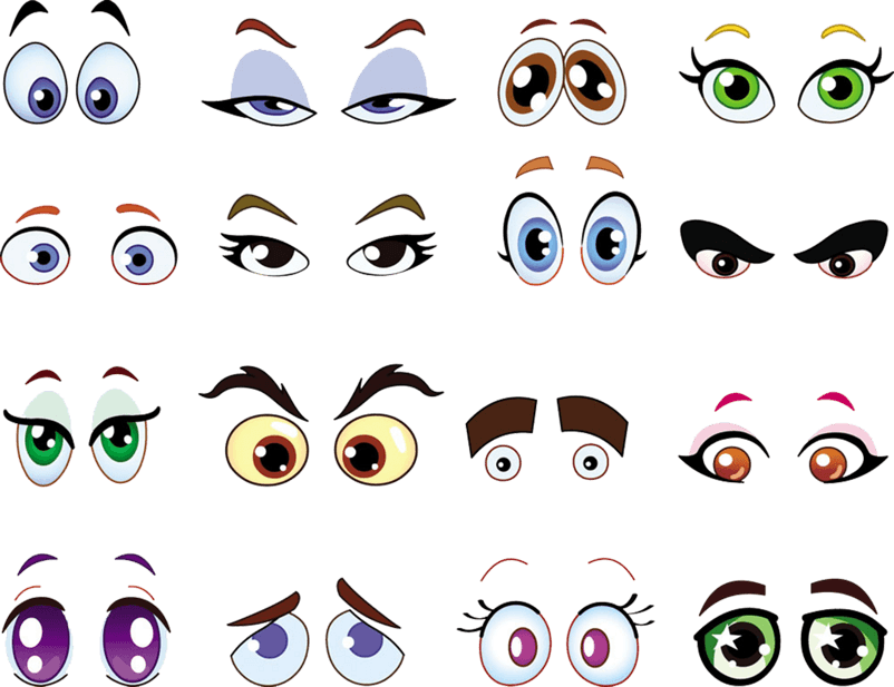 Eyebrow clipart 眼睛.  png