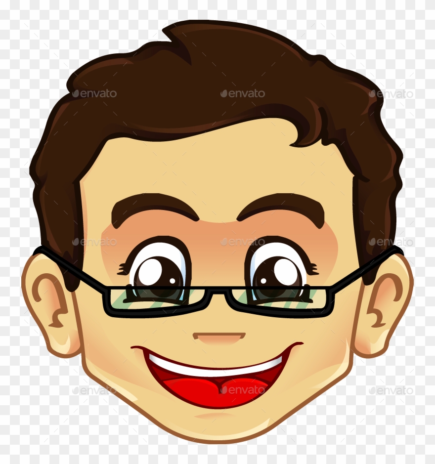 Eyeglasses clipart big object. Acc geek glasses boy