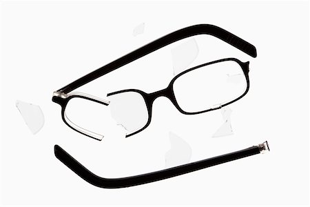 eyeglasses clipart broken