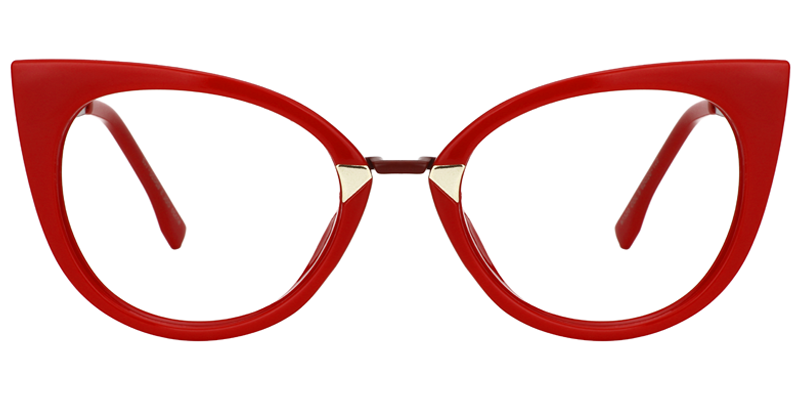 Eyeglasses clipart cat eye sunglasses. Arda red glasses 