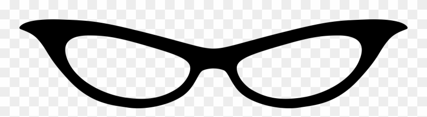 Cat eye glasses clip. Eyeglasses clipart cateye glass