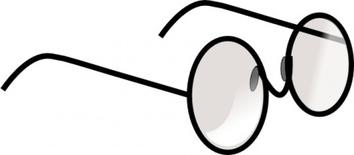 Free eye glasses cliparts. Eyeglasses clipart circle glass