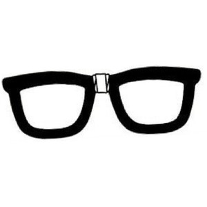 Eyeglasses clipart geek glass. Nerd glasses clip art