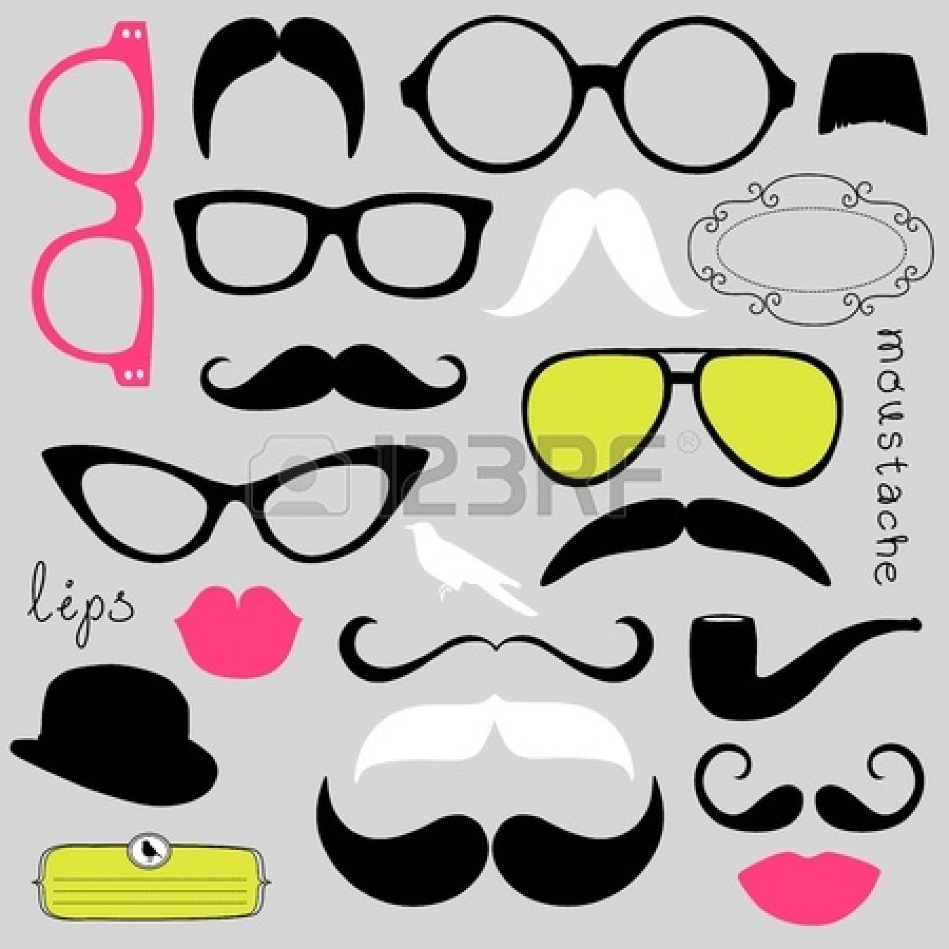 eyeglasses clipart party