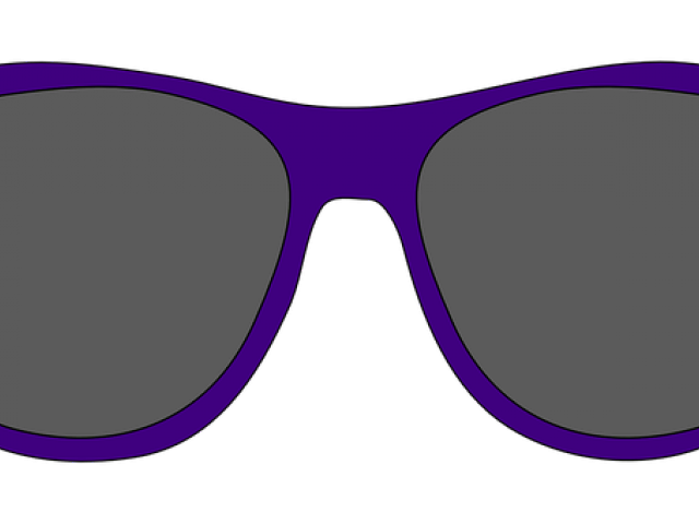 eyeglasses clipart purple