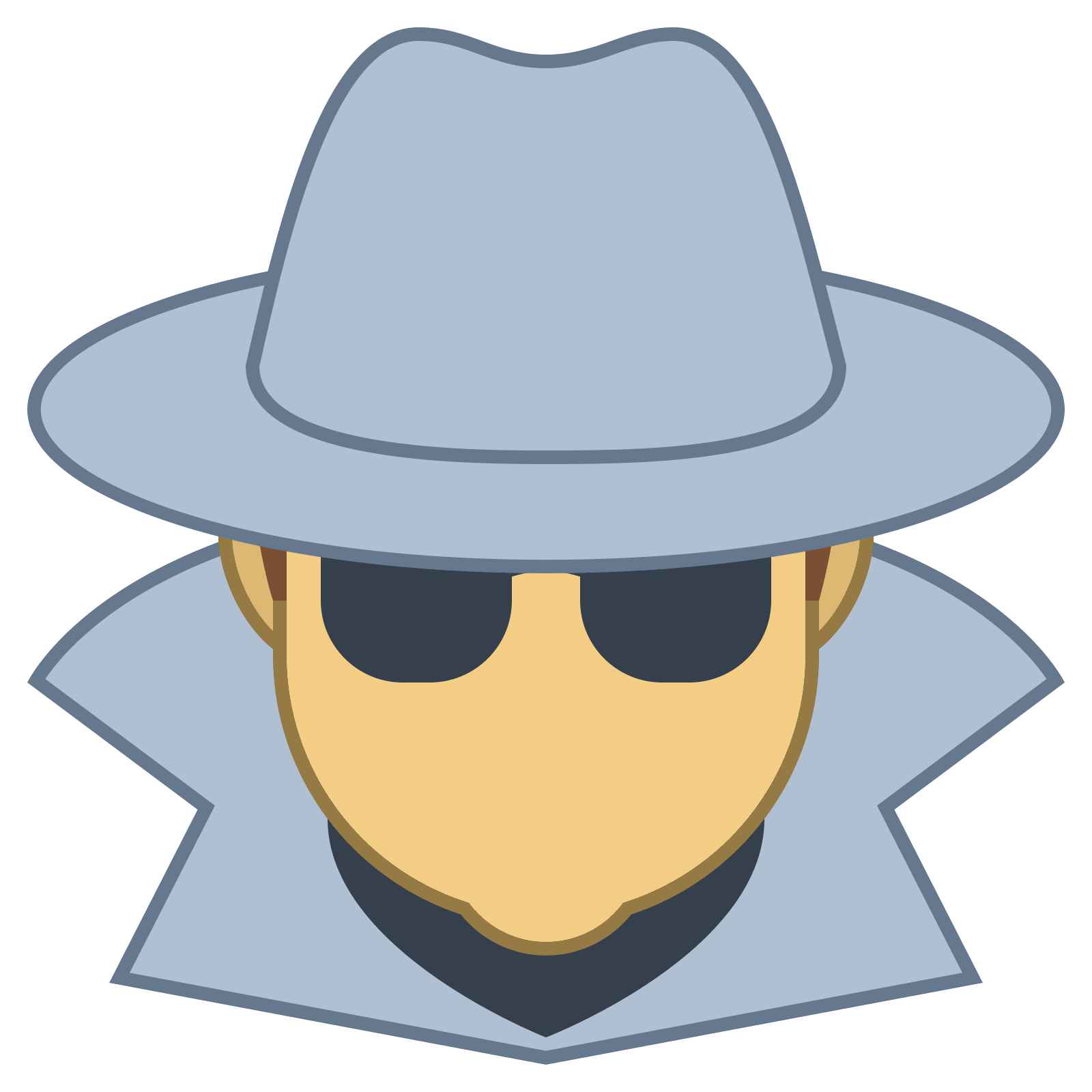 Icon shared by makeda. Eyeglasses clipart undercover spy