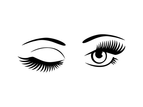 Eyelashes clipart eye blink, Eyelashes eye blink Transparent FREE for ...