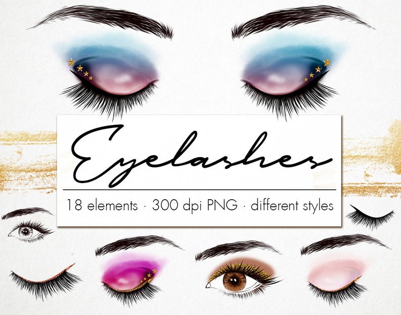 Eyelashes clipart eye makeup. Clip art eyeshadow logo