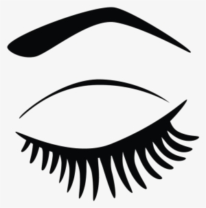 eyelashes clipart logo