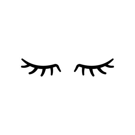 Eyelashes clipart sleepy, Eyelashes sleepy Transparent FREE for ...