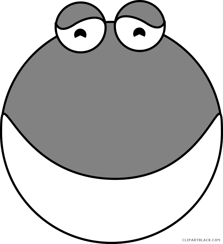 face clipart frog