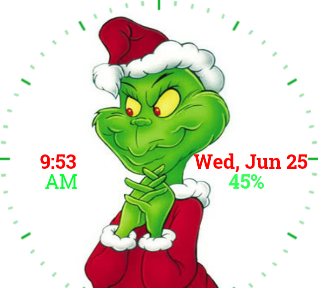 face clipart grinch