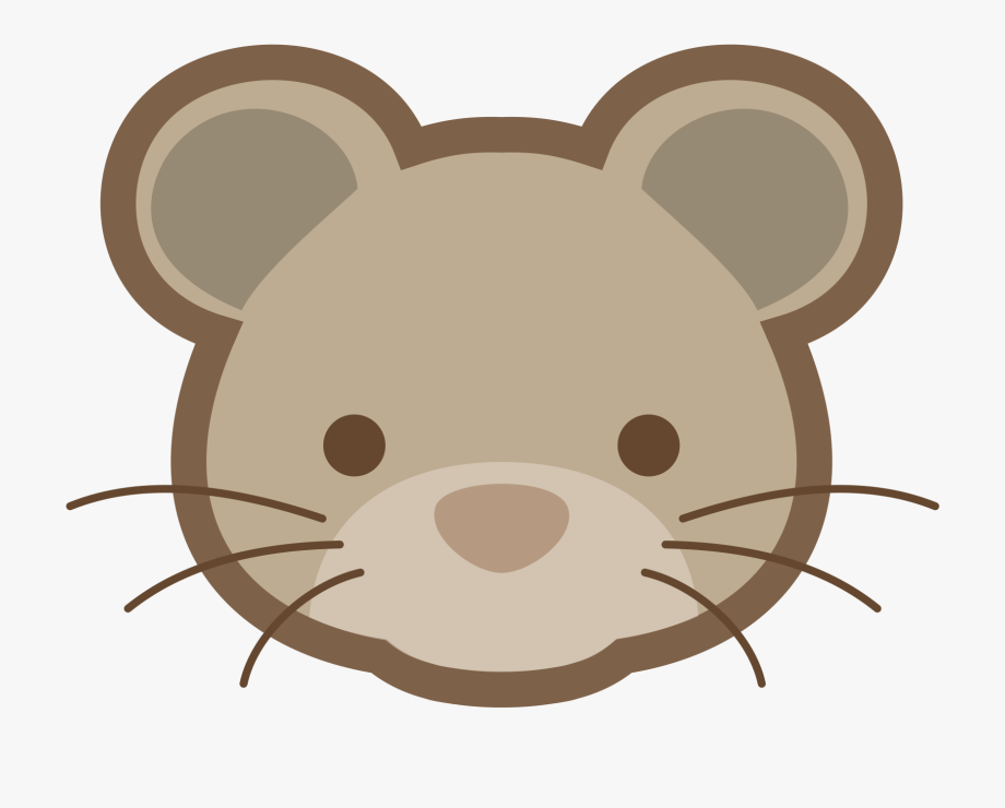 rat clipart head cartoon