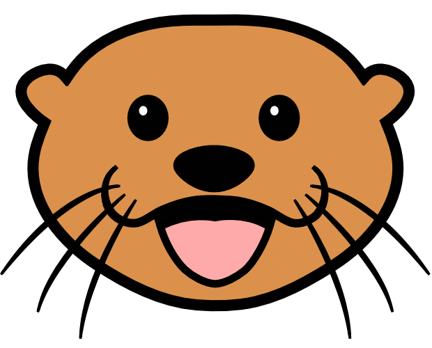 Face clipart otter. Media tweets by pjuu