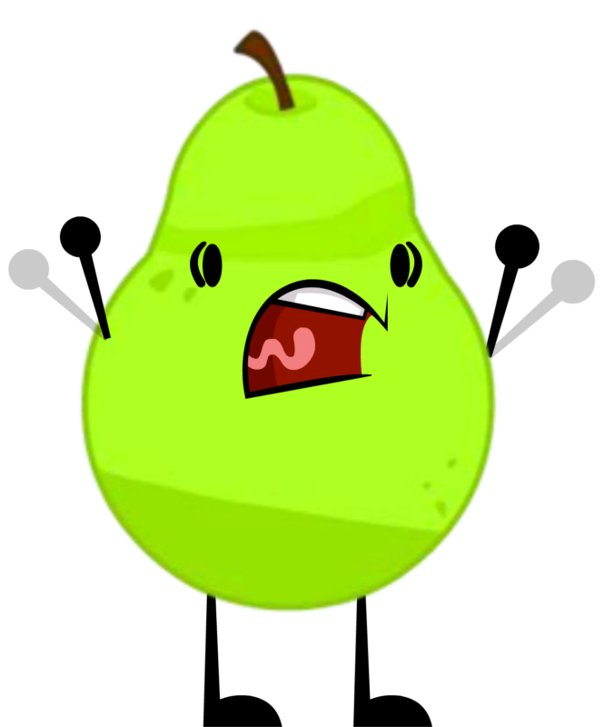 pear clipart cute
