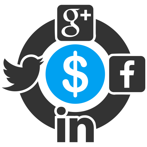 Social media meeting icon. Facebook and twitter icons png