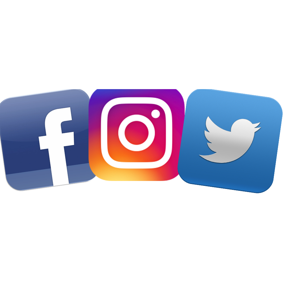 facebook instagram twitter symbol