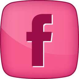 Hover icon png image. Facebook clipart pink