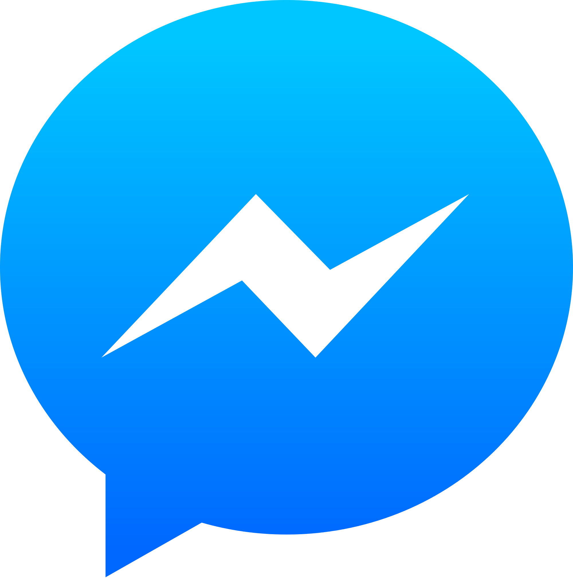 Messenger png transparent images. Facebook clipart svg