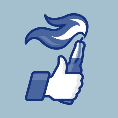 facebook clipart watermark
