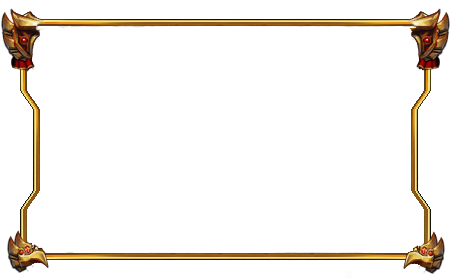 Facecam border png. Free gold stylish by