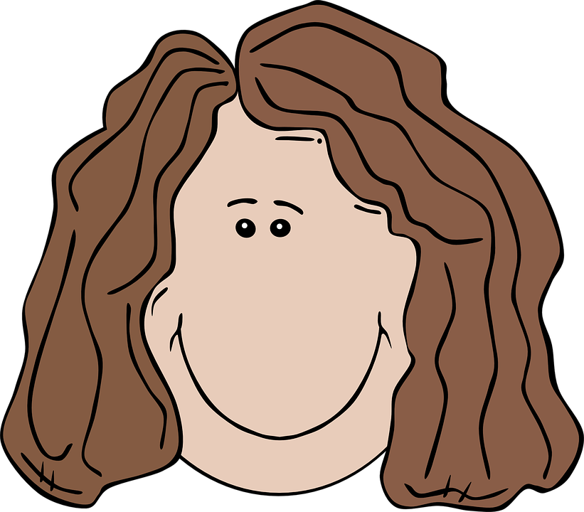 faces clipart aunt