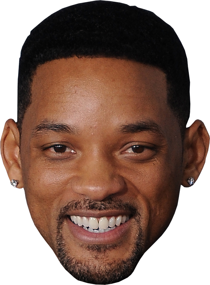 Faces clipart face portrait. Man will smith png