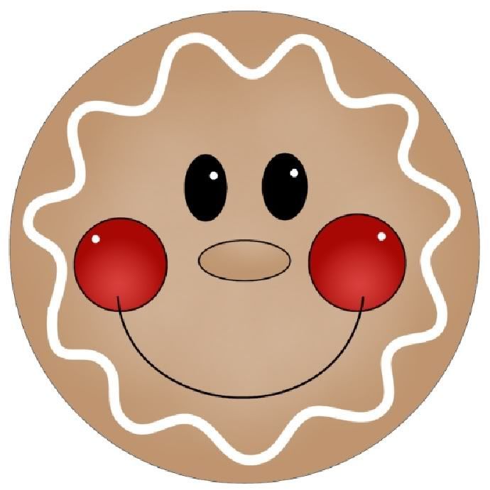gingerbread clipart face