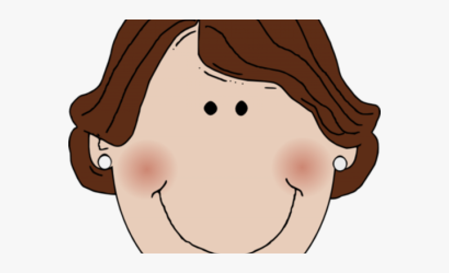 Hair clipart woman's hair. Face woman cliparts with