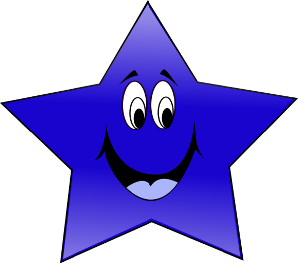 faces clipart star
