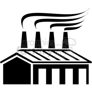Factory clipart. Royalty free logo vector