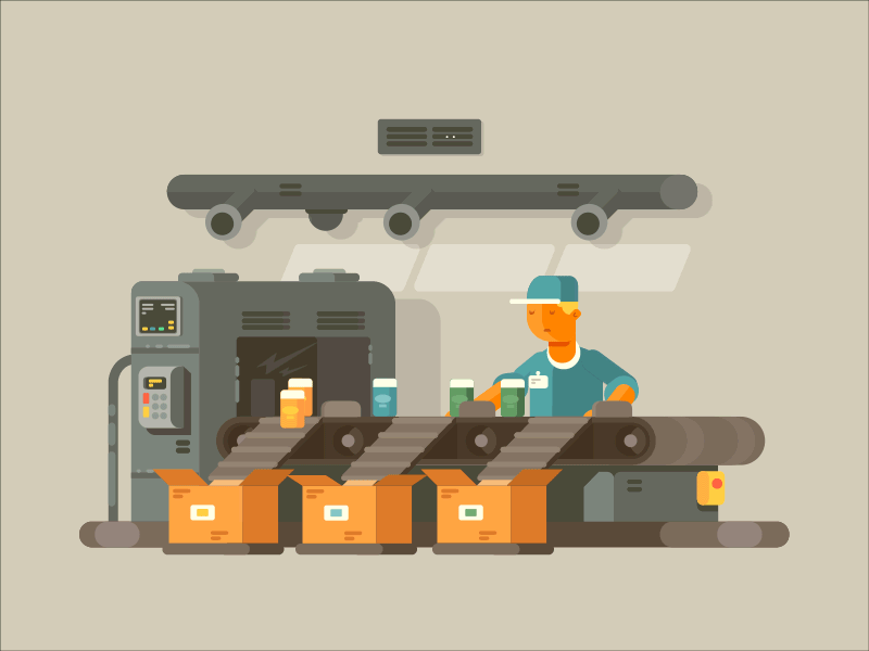 factories clipart animation