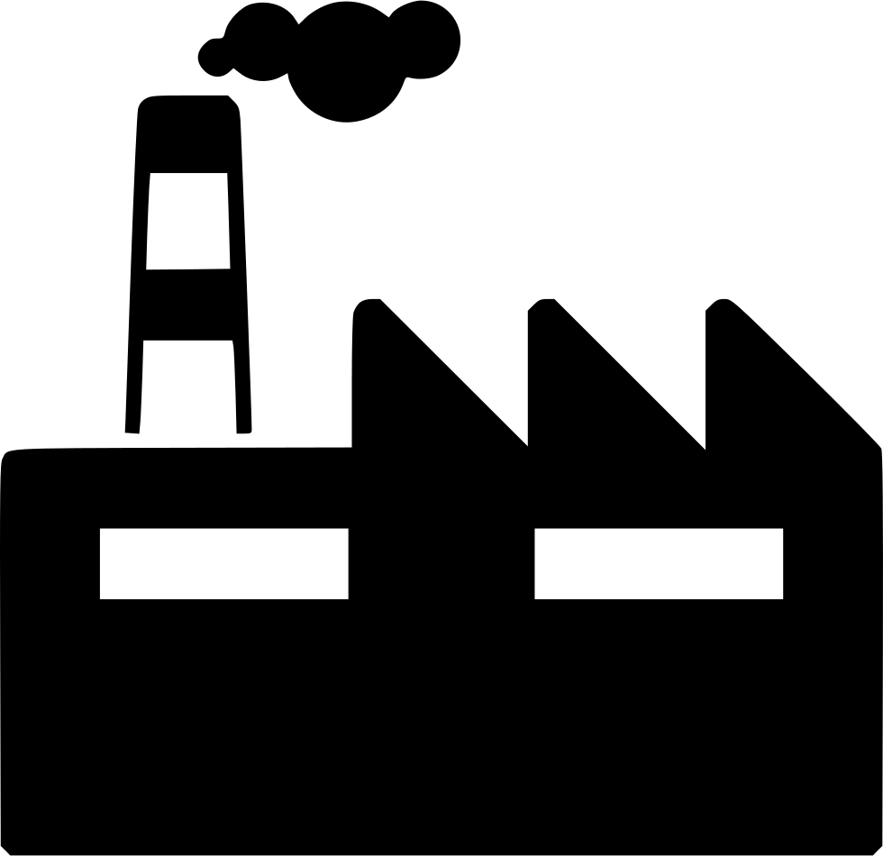 Company factory plant industrial. Factories clipart business industry