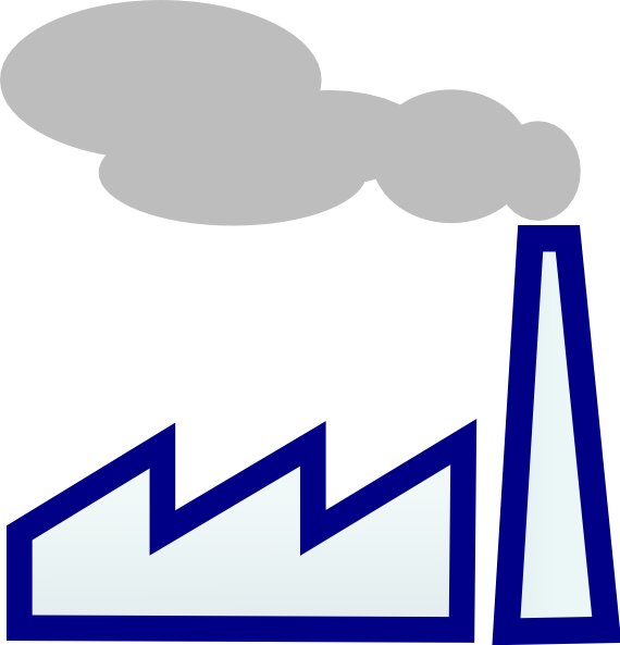 industry clipart factory icon