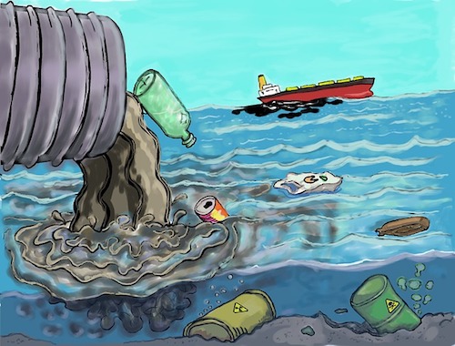 pollution clipart ocean pollution