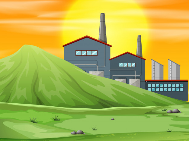 factories clipart nature