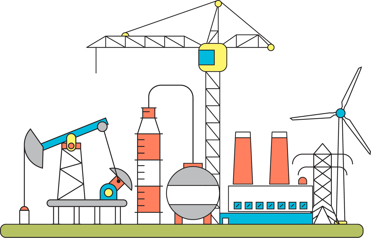 industry clipart petrochemical
