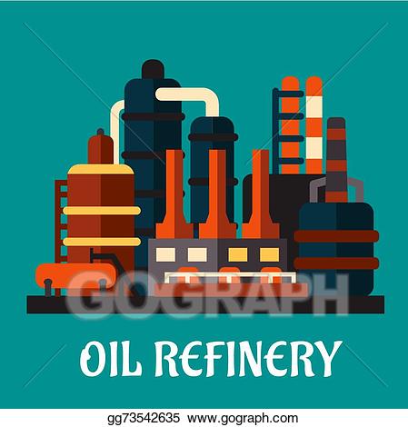 factory clipart oil factory