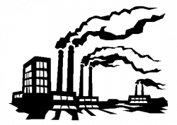 factories clipart polluting factory