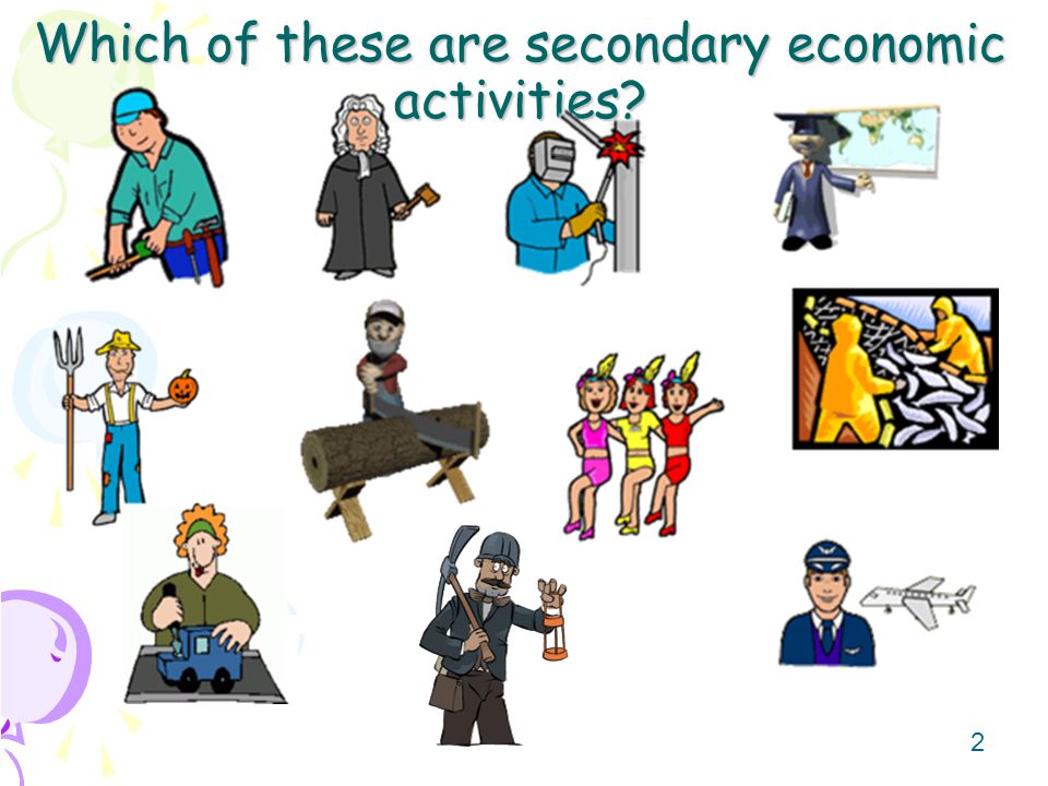 factories clipart secondary sector