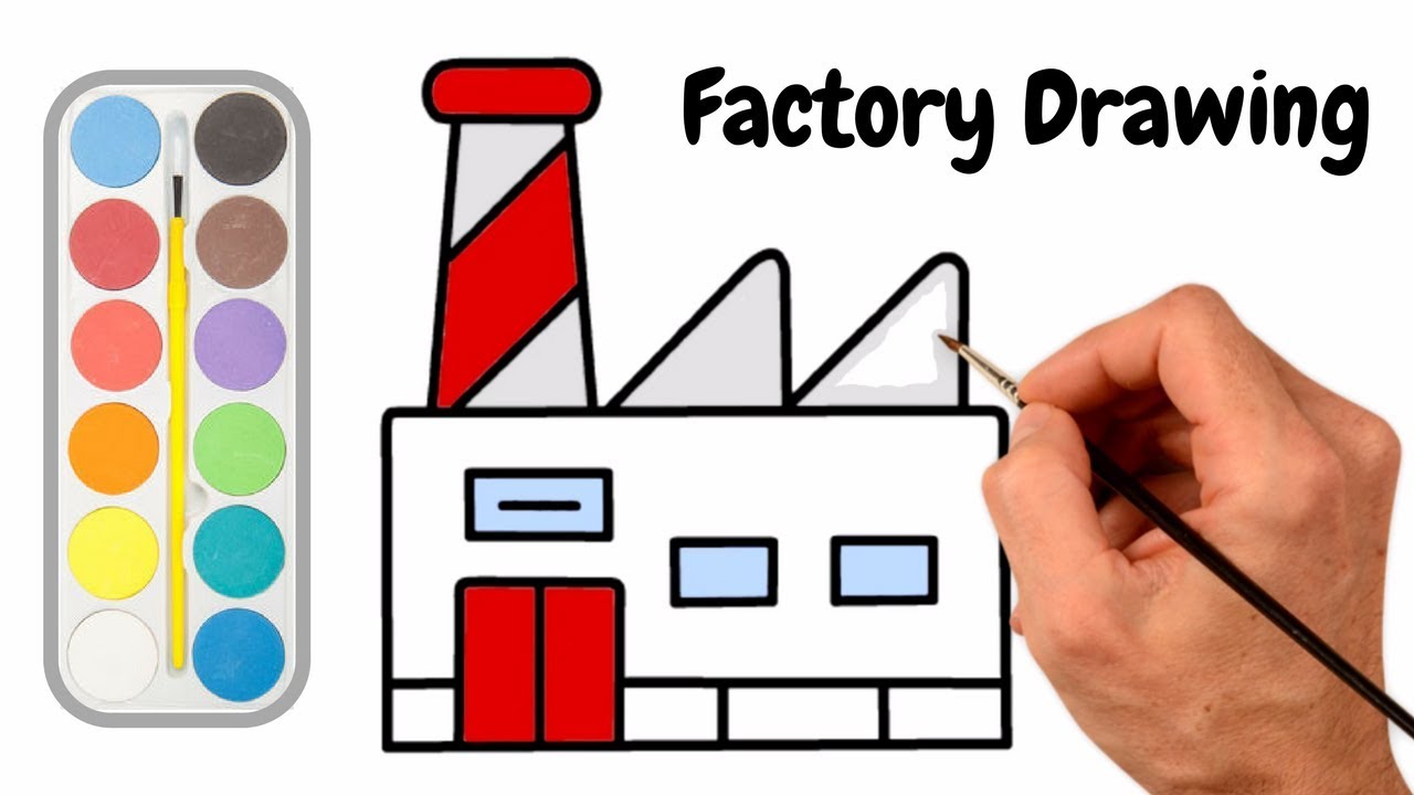 factories clipart simple