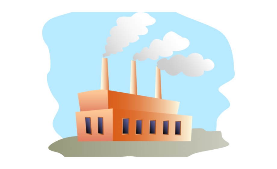 factories clipart smog