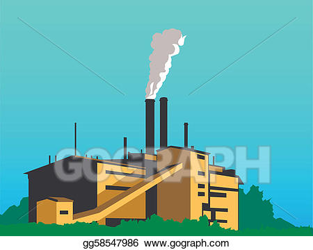 industry clipart big factory