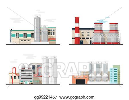 factory clipart electricity plant
