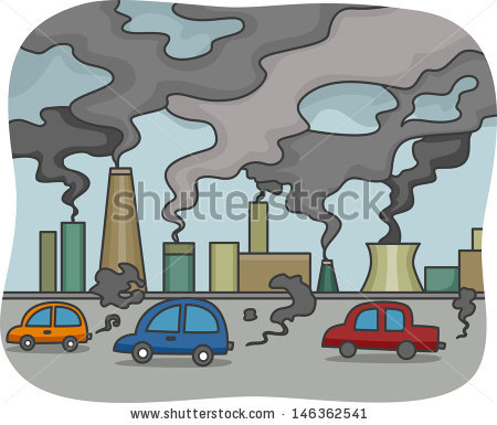 factory clipart factory air pollution