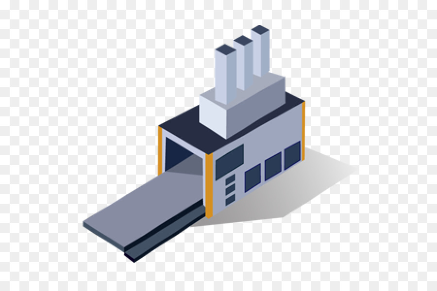 Factory clipart factory warehouse. Cartoon building industry 