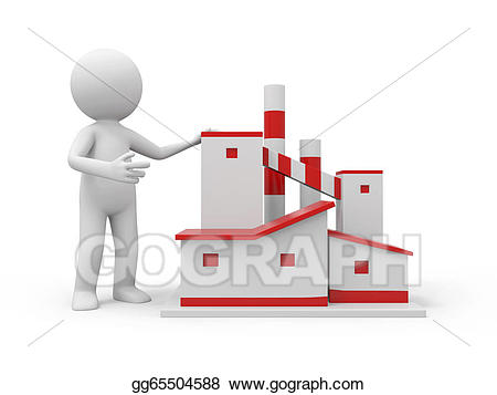 Of stock illustration gg. Factory clipart model