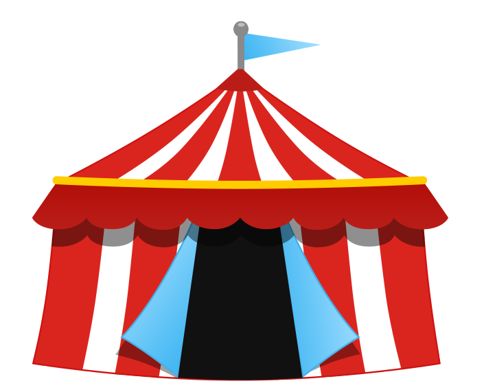 Fair party tent