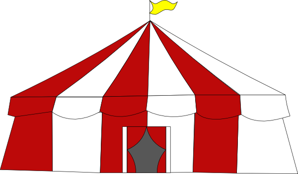 fair clipart tent top