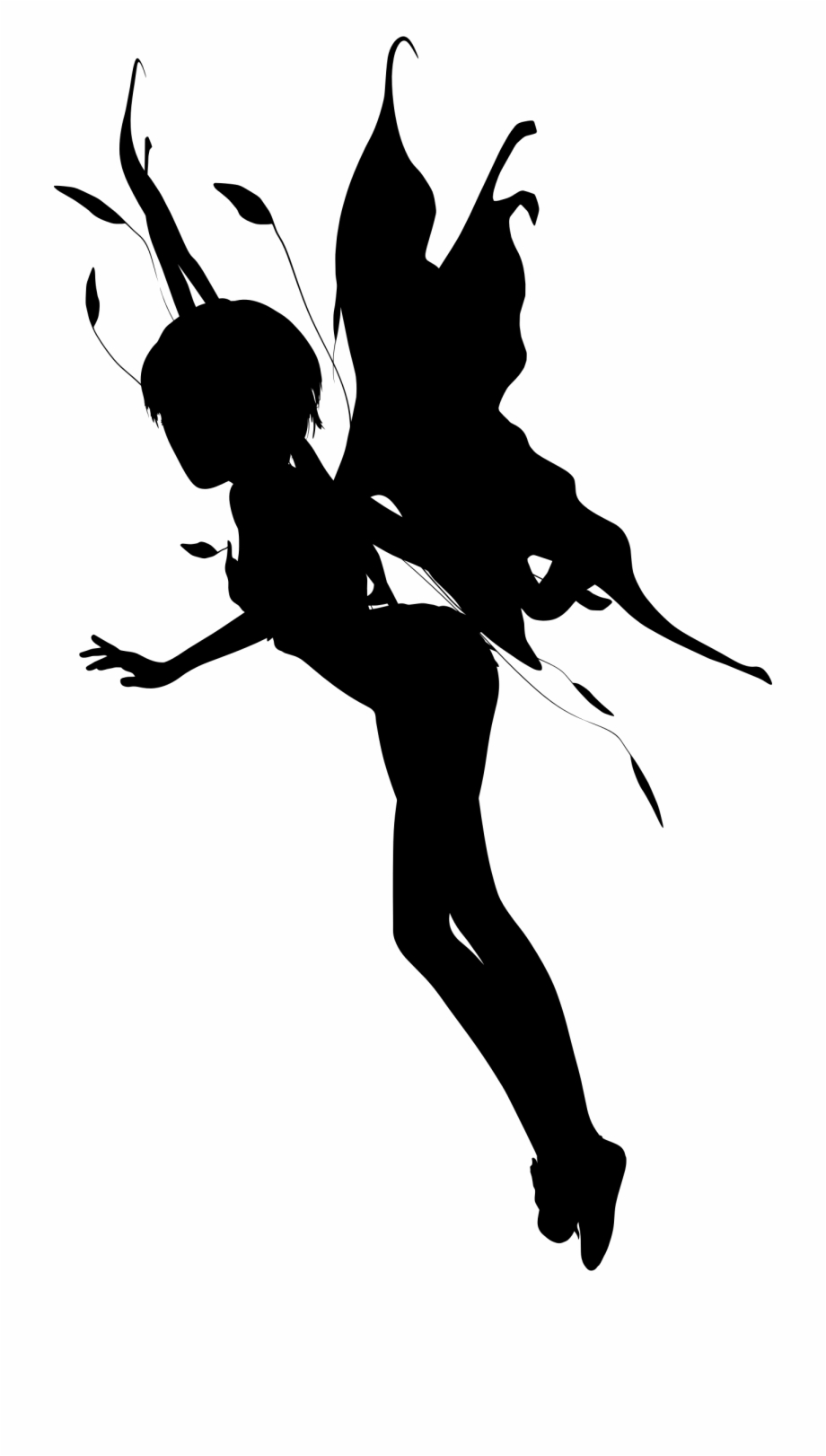 Fairies clipart silhouette. Clip stock fairy png
